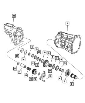 Mopar 04626555 Genuine Reverse Thrust Washer 4626555 Qty 1