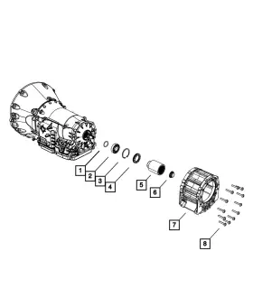05140845aa Mopar Genuine Transfer Case Adapter 5140845aa