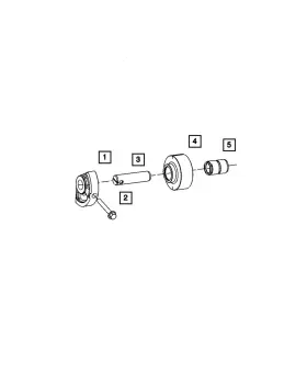 05143860aa Mopar Genuine Reverse Idler Gear 5143860aa
