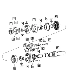 05143927aa Mopar Genuine Sixth Gear 5143927aa