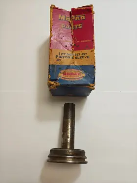 1327497 Mopar 1951-54 Desoto Chrysler Transmission Direct Speed Rail Piston Sleeve Nos 1327497 Mopar 1951-54 Desoto Chrysler Transmission Direct Speed Rail Piston Sleeve Nos