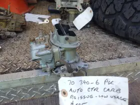 4790 Mopar 4792 Aar T/a Six Pack Center Auto Carburetor 340