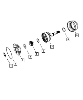 4799459 Mopar Genuine Needle Roller Thrust Bearing