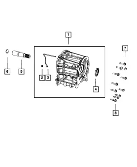 52852916aa Mopar Genuine - Clip