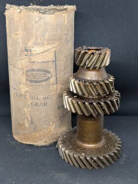 Mopar 661302 Nos 1935-39 Chrysler Dodge Plymouth Desoto 3 Speed Transmission Cluster Gear