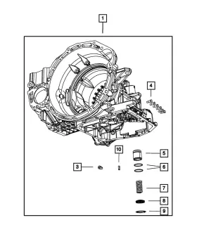 68003764aa Mopar Genuine Trans-axle Case