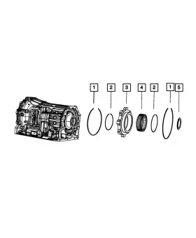68019903aa Mopar Genuine Needle Roller Thrust Bearing