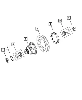 68033343aa Mopar Genuine Shim
