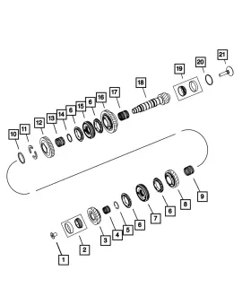 68033398aa Mopar Genuine First And Second Synchronizer