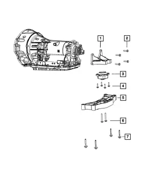 68092519aa Mopar Genuine Transmission - Insulator