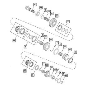 Mopar 68095157aa For Ram Promaster 1500 14-17 Manual Transmission Shift Shaft Detent Plug