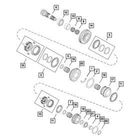 68095157aa Mopar For Ram Promaster 1500 14-17 Manual Transmission Shift Shaft Detent Plug