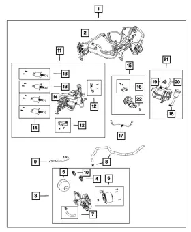 68394419aa Mopar Genuine Valve Body Assembly
