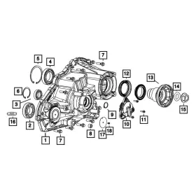 68722528aa Mopar For Jeep Grand Cherokee 2018-2021 Output Flange