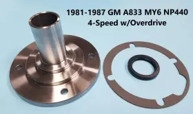 Br-my6 Mopar 1981-87 M A833 4-speed Overdrive My6 Np440 Billet Steel Bearing Retainer
