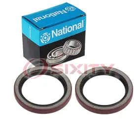 Sx-h17p National 2 Pc Transfer Case Power Take Off Shaft Seals For 1967-1972 Gmc K25 Ex