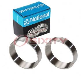 National Sx-ybc0 2 Pc Outer Manual Transmission Pinion Races For 2009-2016 Wq