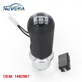 1482997 Nevosa Gear Shift Lever Knob With Gearbox Splicer Switch For Scania 3 4 Series