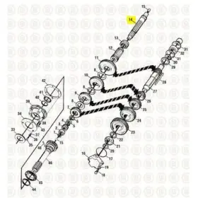 Gms-6422 Pai Shaft For