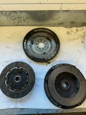 1861750131 Porsche 86-88 944 924 S 2.5l Manual Transmission Clutch Flywheel Plate Kit Oem