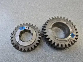 477302903c Porsche Nice Original 924 Va Transmission 3rd Speed Inch Ru Gearset 27 30 12/79 #20