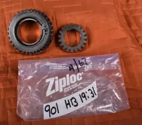 905.302.907.00 Porsche 901 911 914 Transmission Gear-set Hb 19 31 Long Leg 2nd Short 3rd 1.63