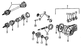 999-059-066-02 Porsche Genuine 1989-2010 - Side Bearings