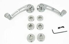 Racing Power Co-packaged R8408 Chrome Alum 4-1/4in Win Dow Handle