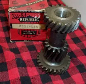 Wt266-8a Republic K331-11a K33-11a 3 Speed Cluster Gear Fits 58-63 Gm 25-14-21 Tooth