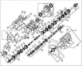 7561004 Richmond Gear Gm Mainshaft