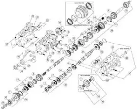 7899442 Richmond Gear 4th Bearing