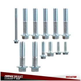 Shzaitor Ie1003431es Transmission Bolt Kit For Honda Acura B-series B16 B18 B20 Civic Eg Ek Si 1.8l