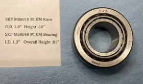 M88048 Skf M88010 Differential Pinion Race M10m And Bearing Ford Mazda Merc