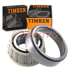 F65z1216aa-f65z1217aa Timken Set12fp Wheel Bearing And Race Set For No Interchange De