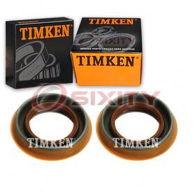Timken Sx-3346 2 Pc Overdrive Output Shaft Seals For 1988-1991 Oldsmobile Cutlass Zg