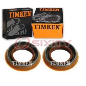 Sx-8364 Timken 2 Pc Overdrive Output Shaft Seals For 1995-2005 Pontiac Sunfire Fm