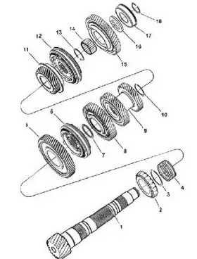 29411 Transolutions T850 Manual Transmission Intermediate Shaft Bearing Snap Ring 29411 Transolutions T850 Manual Transmission Intermediate Shaft Bearing Snap Ring