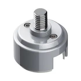 70884b United Pacific Shift Knob Mounting Adapter Silver Paint Fini For Eaton
