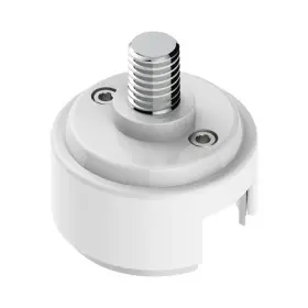 70885b United Pacific Shift Knob Mounting Adapter White Paint Finis For Eaton