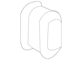 1k0-711-047 Volkswagen Genuine Sound Absorber