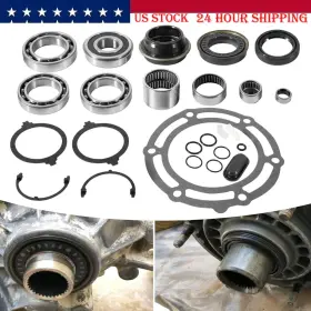Vsqp1862 Vsshop Np246 Transfer Case Rebuild Bearing Kit With Gaskets And Seals For Gm Chevy Bk-351