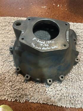 Willys 804306 Jeep Bellhousing Fhead
