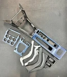 98-02 Oem Bmw E36/7 Z3M Center Floor Console Base Extended Leather Estoril Blue Used. Price: $349.99.