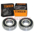 2 Pc Timken Rear Transmission Input Shaft Bearings 1994-1997 Ford Aspire Me New. Price: $118.40.