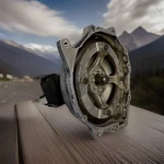 Plymouth Prowler Engine/ Transmission Flywheel Torque Bell Housing, P# 4786947AB Used. Price: $350.00.