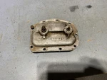 1960 Chevy Borg Warner Transmission Side Cover Oem Date 32262A T10-148B Used. Price: $55.00.