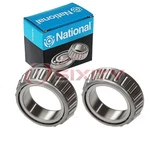 2 Pc National Rear Axle Differential Bearings For 1976-1978 Gmc G15 Lg New. Price: $38.64.