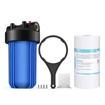 10" X4.5" Big Blue Whole House Water Filter Housing System W/ Sediment New. Price: $39.99.