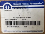 Mopar 05181925AC Hub And Bearing Dodge Charger Challenger Chrysler 300 2015-2020 New. Price: $105.00.