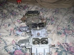 Mopar 340 6 Six Pack Holley Carburetors 4791 4789 4790 Dodge Plymouth 4SPD 1970 Used. Price: $3199.99.